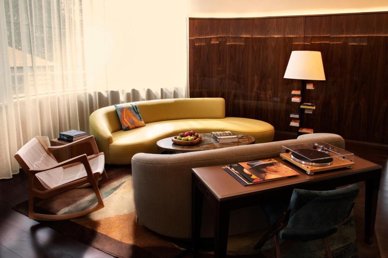 Rosewood Sao Paulo Hotell Eksteriør bilde A living room at the Mandarin Oriental, New York