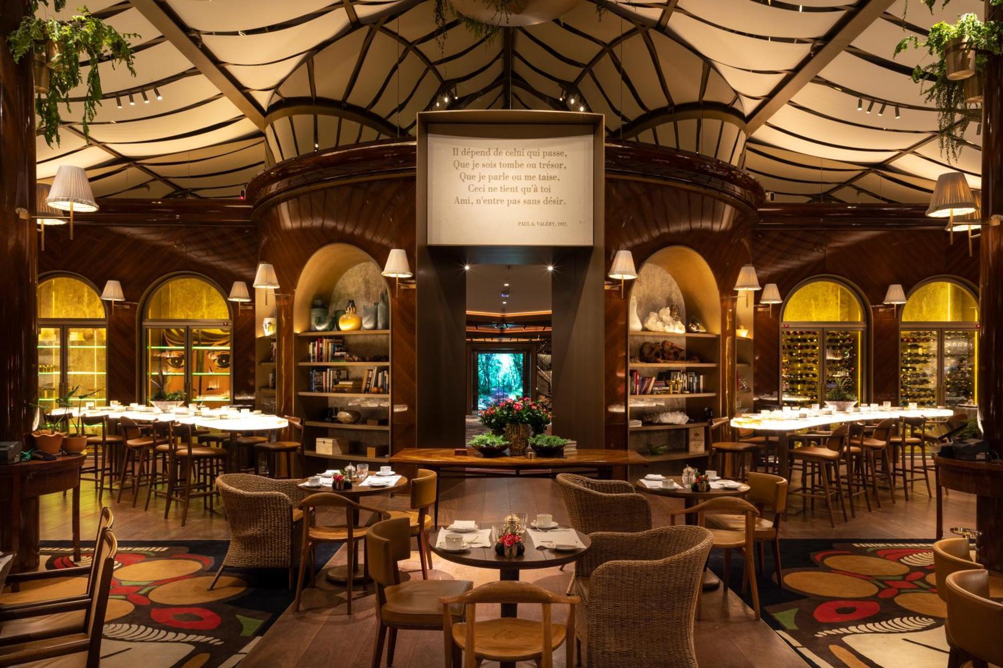 Rosewood Sao Paulo Hotell Eksteriør bilde The interior of the restaurant