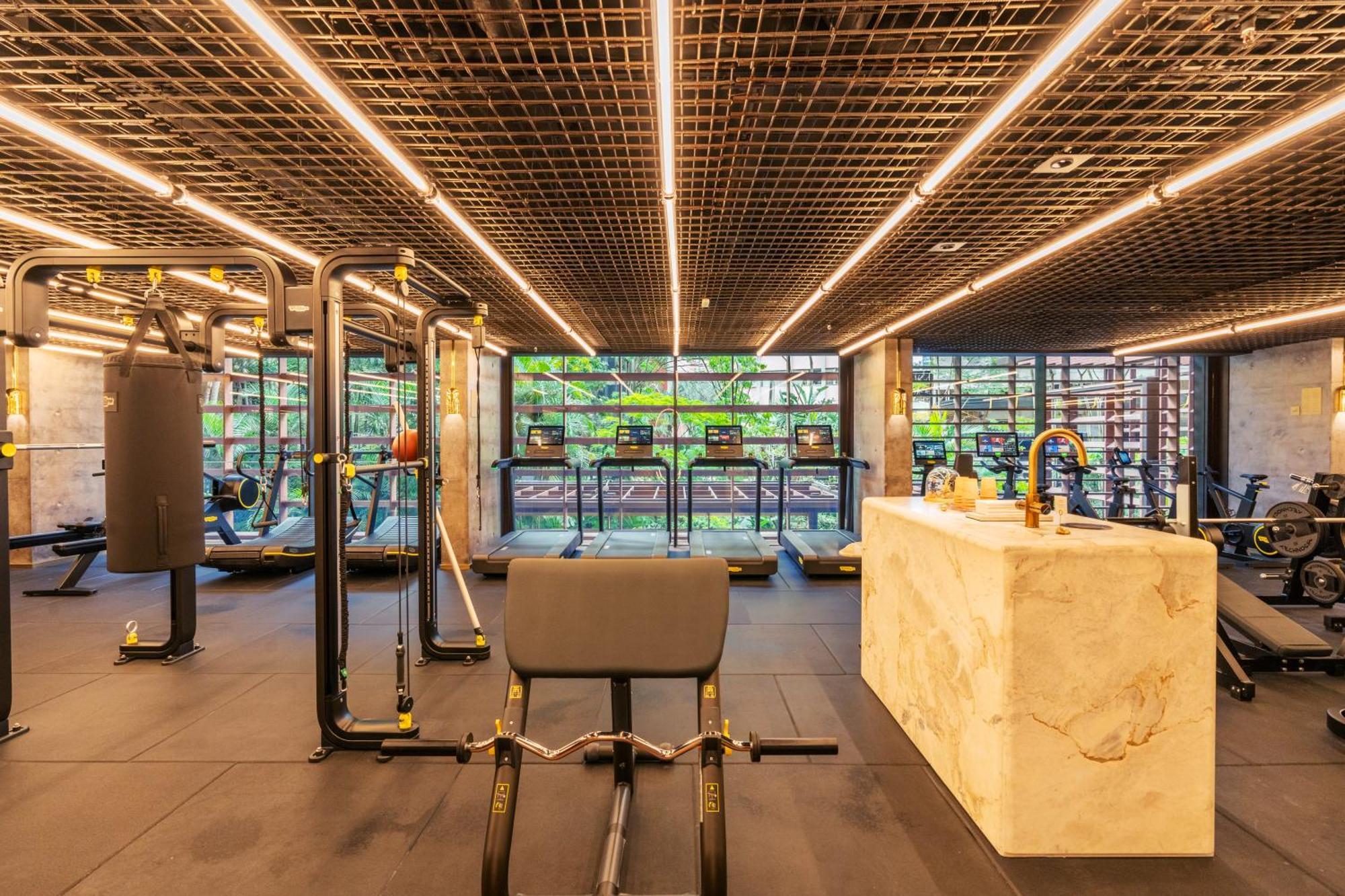 Rosewood Sao Paulo Hotell Eksteriør bilde The gym at the hotel