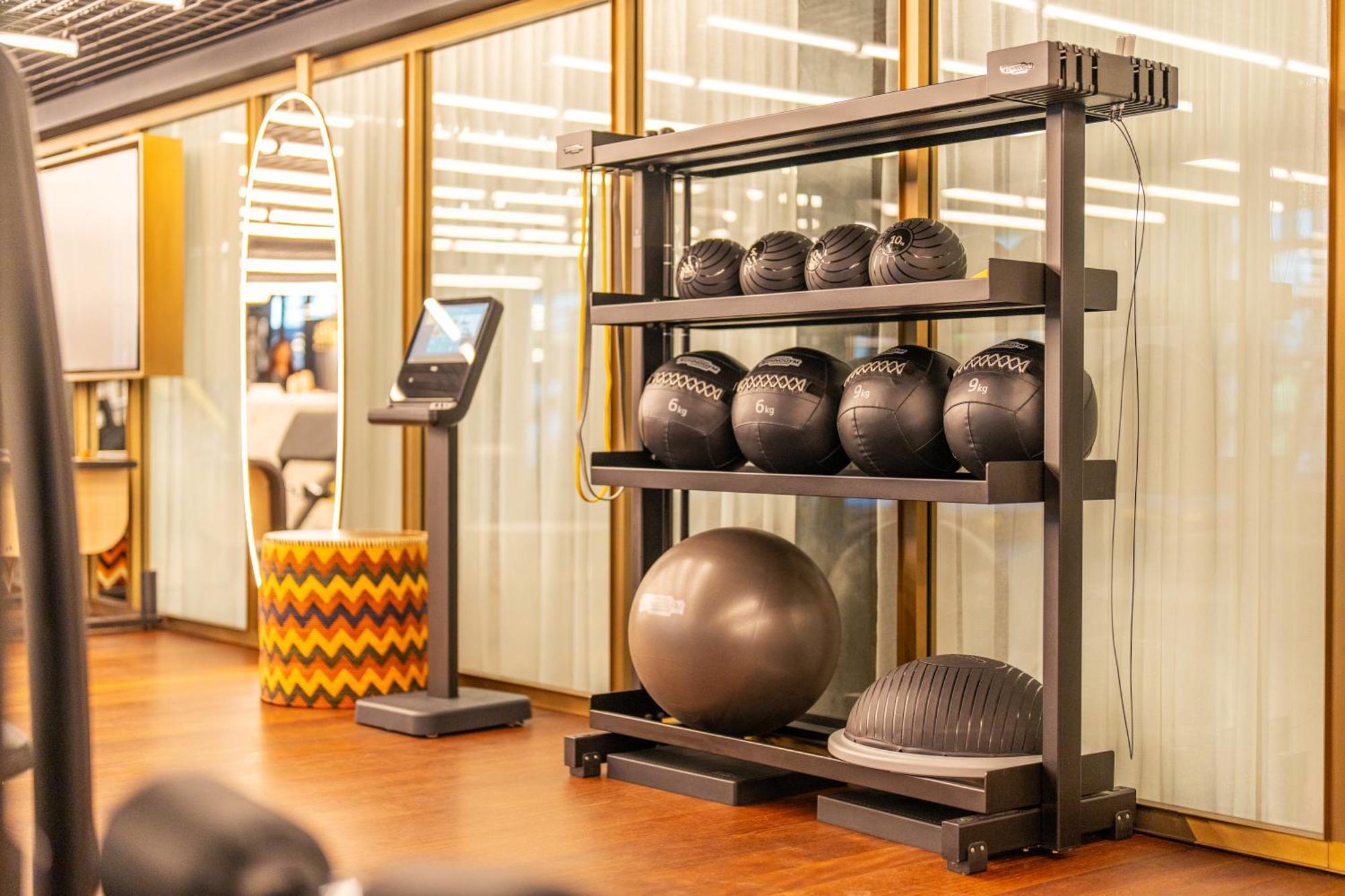 Rosewood Sao Paulo Hotell Eksteriør bilde The gym at the hotel